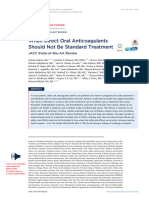 When Direct Oral Anticoagulants Should Not Be Standard Treatment - JACC 2024