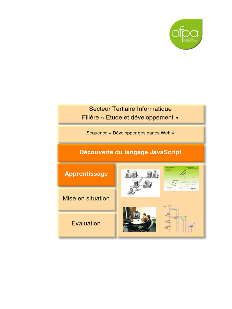 Introduction au langage JavaScript | PDF | JavaScript | XHTML