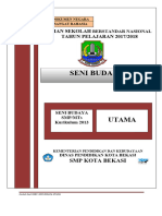 Soal Latihan Us Seni Budaya Paket 2