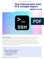 SSH Tunneling - Manual para Crear Un Túnel SSH y Navegar Seguro