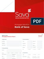 Bank of Sava - Mortgage Valuation