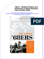 The Other 68ers Student Protest and Christian Democracy in West Germany Anna Von Der Goltz Ebook Full Chapter
