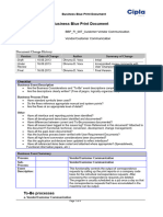 BBP - FI - 007 - Customer Vendor Communication