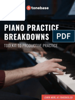 Piano Practice Breakdowns