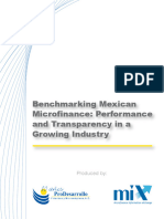 MFG en Paper Benchmarking Mexican Microfinance Performance and Transparency in A Growing Industry Aug 2007 - 2