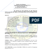 BARANGAY BITO, BUADI ITOWA RESOLUTION No. 05-2024