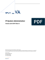 PI System Administration