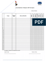 Modulo Prenotazione SAT EUROPEO