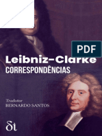 Leibniz Clarke - Correspondências Gottfried Wilhelm Von Leibniz - Samuel Clarke - Bernardo 1 - 2021 Ind