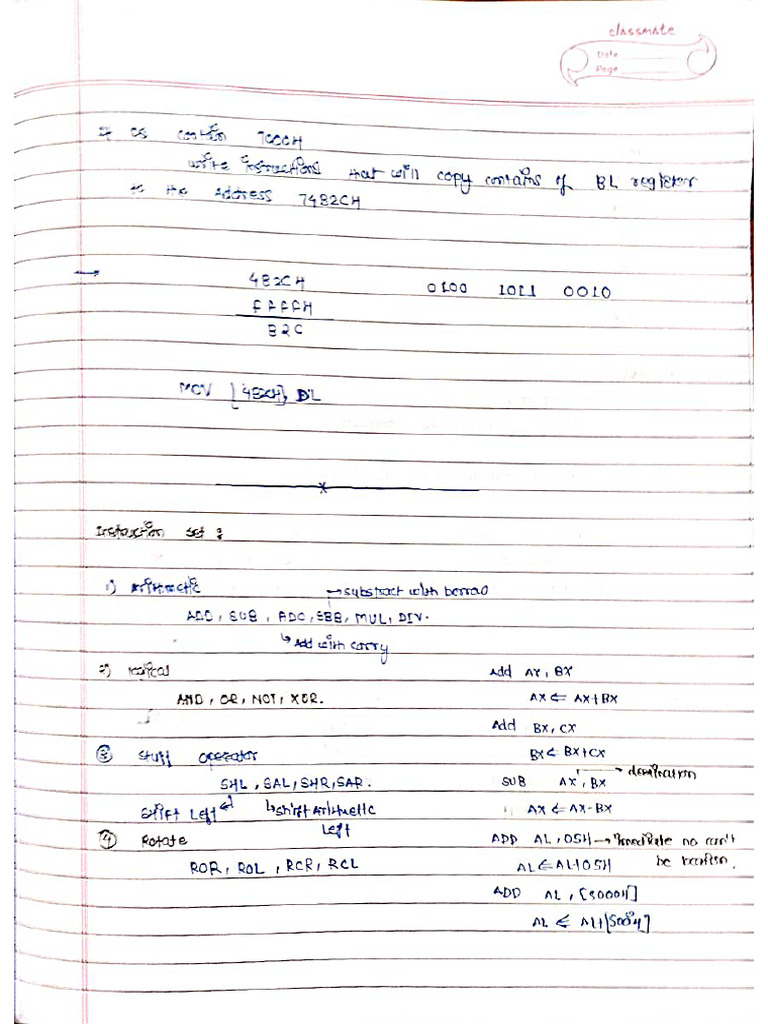 MCMP Instructions+ Programs | PDF