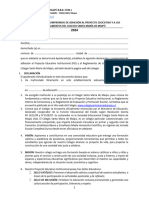 Carta Compromiso de Matricula 2024