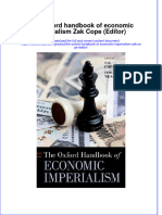 The Oxford Handbook of Economic Imperialism Zak Cope Editor Ebook Full Chapter