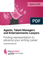 Agents, Talent Managers and Entertainments Lawyers: Finding Representation To Advance Your Writing Career