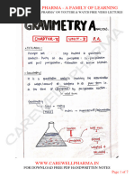 Carewell Pharma HAP Unit 2 Notes PDF | PDF
