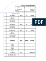 Standard For Chilled Water Pump Head Calculation