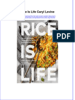 Rice Is Life Caryl Levine Full Download Chapter