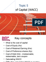 Lecture 5 - Cost of Capital