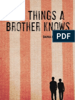 The Things A Brother Knows by Dana Reinhardt