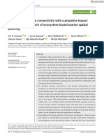 Journal of Applied Ecology - 2020 - Jonsson - Combining Seascape Connectivity With Cumulative Impact Assessment in Support