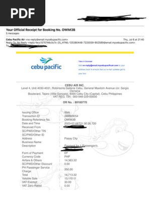 Your Official Receipt for Booking No. OWIM3B.pdf
