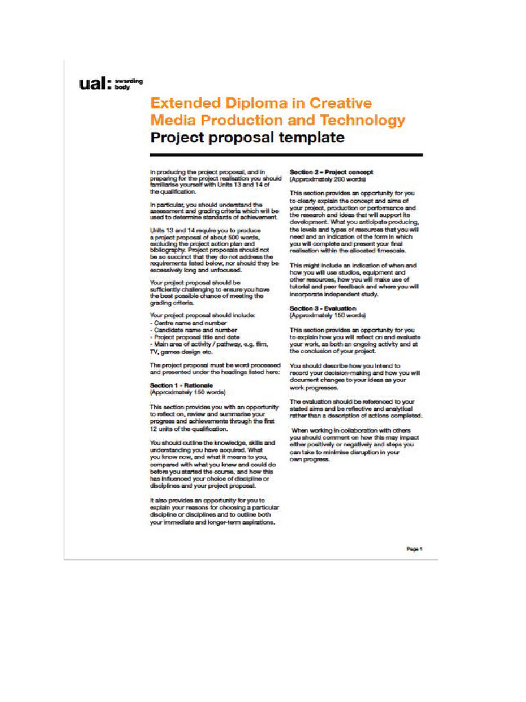 Proposal FMP | PDF
