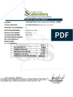 Certificado de Análisis