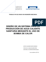 García - Diseño de Un Sistema para La Produccion de Agua Caliente Sanitaria Mediante El Uso de Bo...