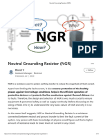 Neutral Grounding Resistor (NGR)