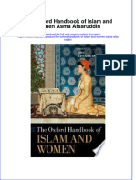 The Oxford Handbook of Islam and Women Asma Afsaruddin Ebook Full Chapter