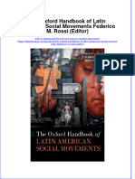 The Oxford Handbook of Latin American Social Movements Federico M Rossi Editor Ebook Full Chapter