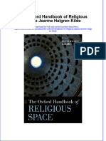 The Oxford Handbook Of Religious Space Jeanne Halgren Kilde  ebook full chapter