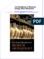 The Oxford Handbook Of Museum Archaeology Alice Stevenson  ebook full chapter