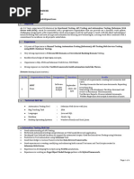 Testing Sangharkshit Resume