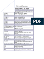 WinXP Keyboard Shortcuts