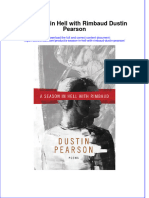 A Season in Hell With Rimbaud Dustin Pearson Full Chapter