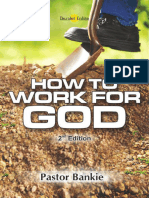 How to Work for God PstBANKIE