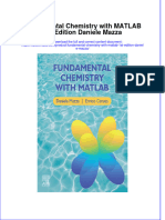 Fundamental Chemistry With Matlab 1St Edition Daniele Mazza full chapter