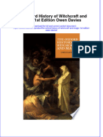 The Oxford History Of Witchcraft And Magic 1St Edition Owen Davies  ebook full chapter