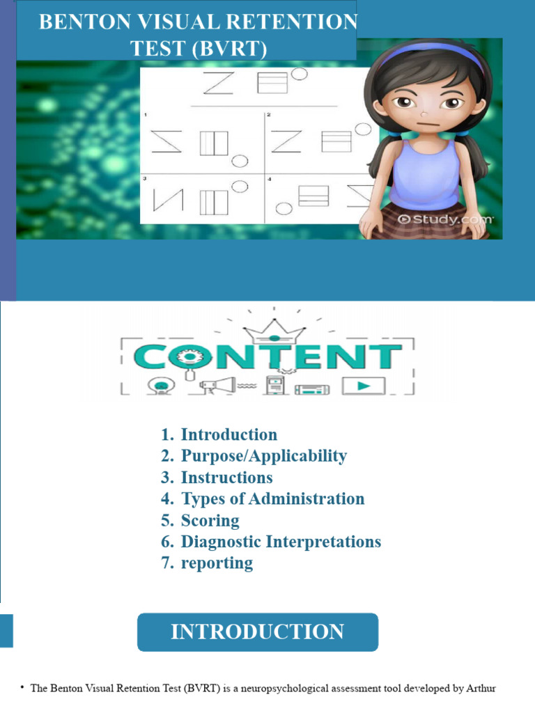 BVRT | PDF | Clinical Medicine | Cognitive Science