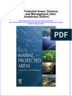 Marine Protected Areas Science Policy and Management John Humphreys Editor Download PDF Chapter