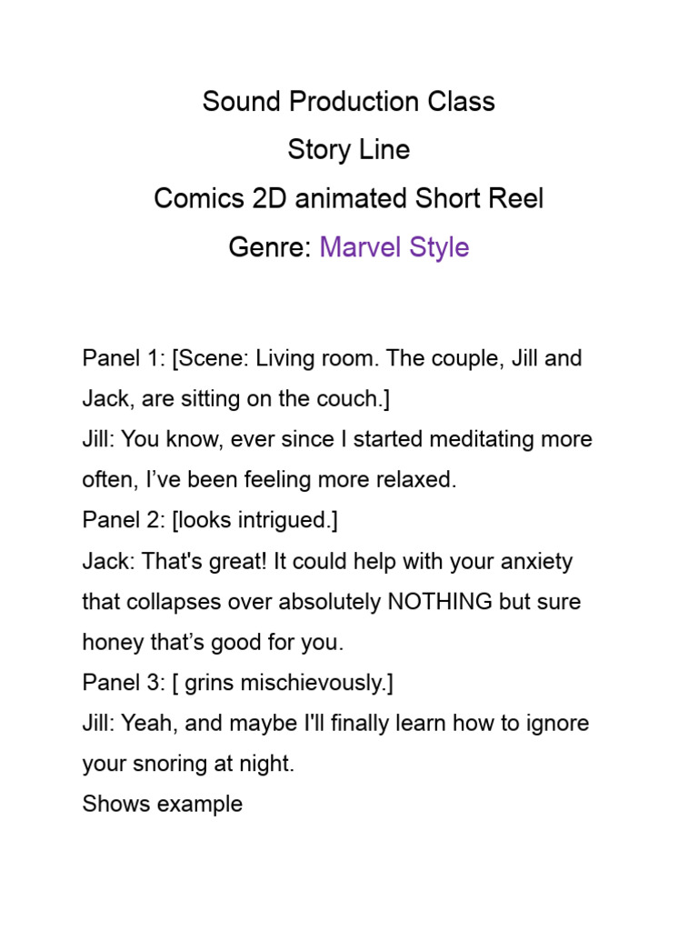 Sound Production Class | PDF