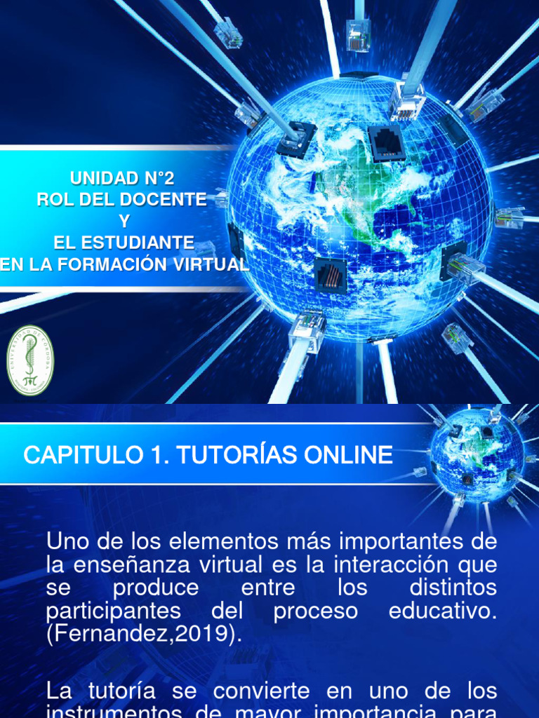 Tutorías Online: Rol del Docente y Estudiante | PDF | Maestros ...