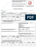 Med-F-020 Adverse Drug Reaction Reporting Form