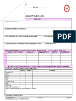 MED-F-018 OPD-Dentist Assessment PEADS