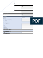 IC Department Budget Template 8540