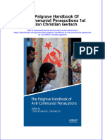 The Palgrave Handbook Of Anti Communist Persecutions 1St Edition Christian Gerlach  ebook full chapter
