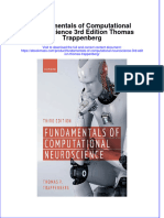 Fundamentals Of Computational Neuroscience 3Rd Edition Thomas Trappenberg full chapter