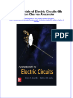 Fundamentals of Electric Circuits 6Th Edition Charles Alexander Full Chapter