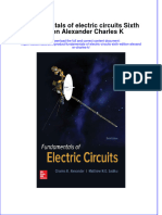 Fundamentals Of Electric Circuits Sixth Edition Alexander Charles K full chapter