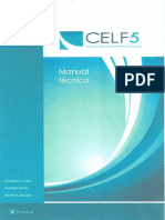 CELF-5 Manual Técnico